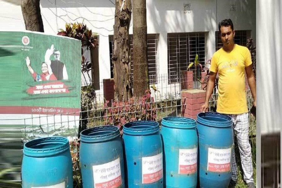 আশরাফুল হক সোহেল (৩৯) নামের এই ব্যবসায়ী নিয়েছেন ব্যতিক্রমধর্মী উদ্যোগ