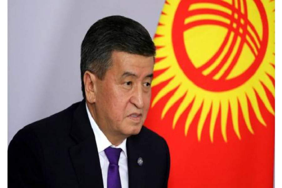 কিরগিজস্তানের প্রেসিডেন্টের পদত্যাগ