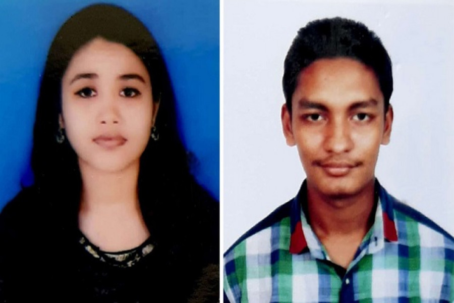 বর্ণিতা বসাক তৃষা ও মো. মোমিনুল হক 