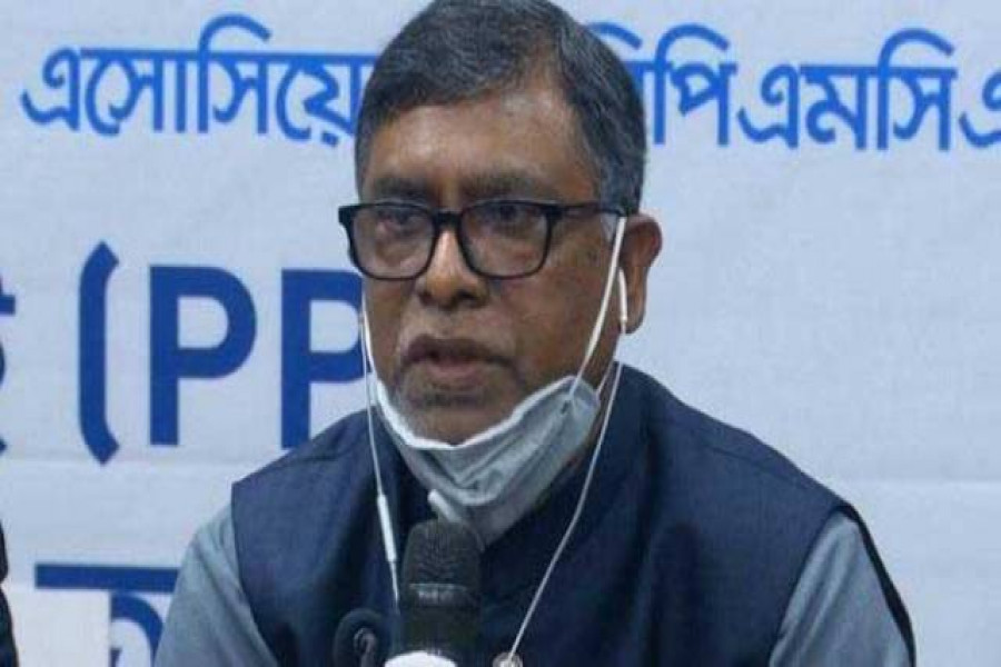 স্বাস্থ্যমন্ত্রী জাহিদ মালেক