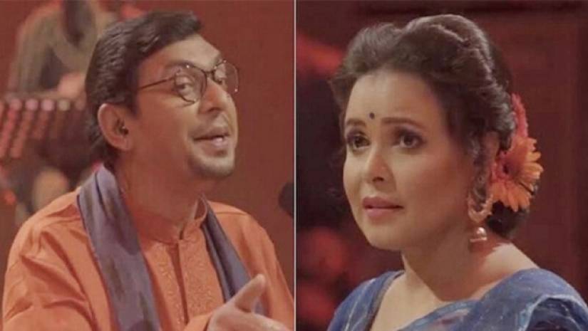 চঞ্চল চৌধুরী ও মেহের আফরোজ শাওন