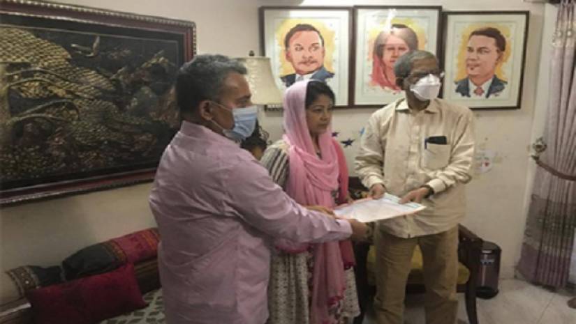 প্রয়াত বাবুর পরিবারকে ৯০ লাখ টাকার ফ্ল্যাট দিল বিএনপি
