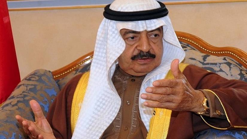 বাহরাইনের প্রধানমন্ত্রী প্রিন্স খলিফা বিন সালমান আল-খলিফা