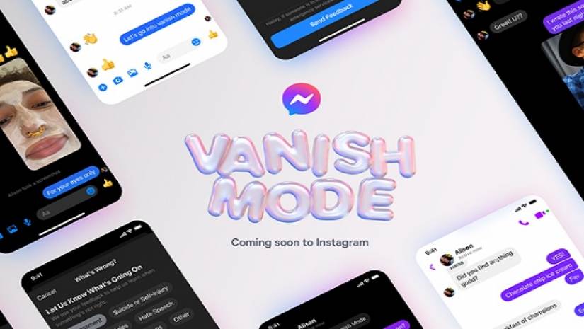 মেসেঞ্জারে ভ্যানিস মোড চালু 