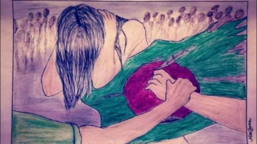 চিত্রাঙ্কন প্রতিযোগিতায় আঁকা ছবি