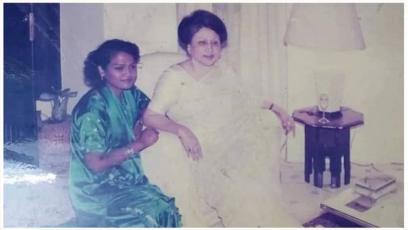 খালেদা জিয়ার সঙ্গে যুবলীগ নেত্রীর ছবি ভাইরাল