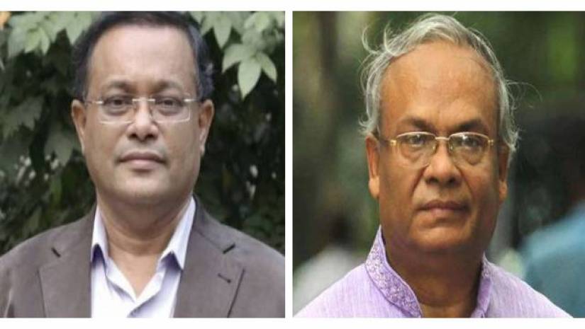 ড. হাছান মাহমুদ ও রুহুল কবির রিজভী