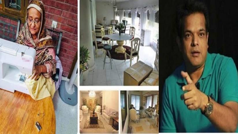 প্রধানমন্ত্রী শেখ হাসিনার ভাইরাল হওয়া ছবি ও আশরাফুল আলম খোকন