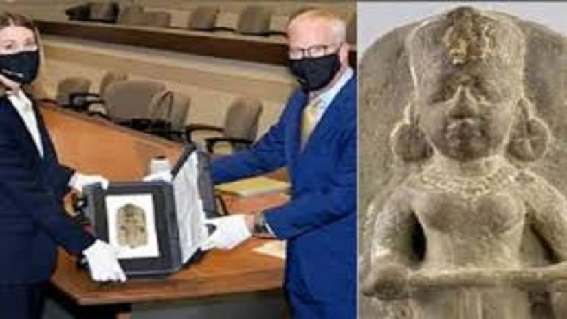 ১০০ বছর আগে চুরি হওয়া সেই মূর্তি ভারতকে ফিরিয়ে দিচ্ছে কানাডা 