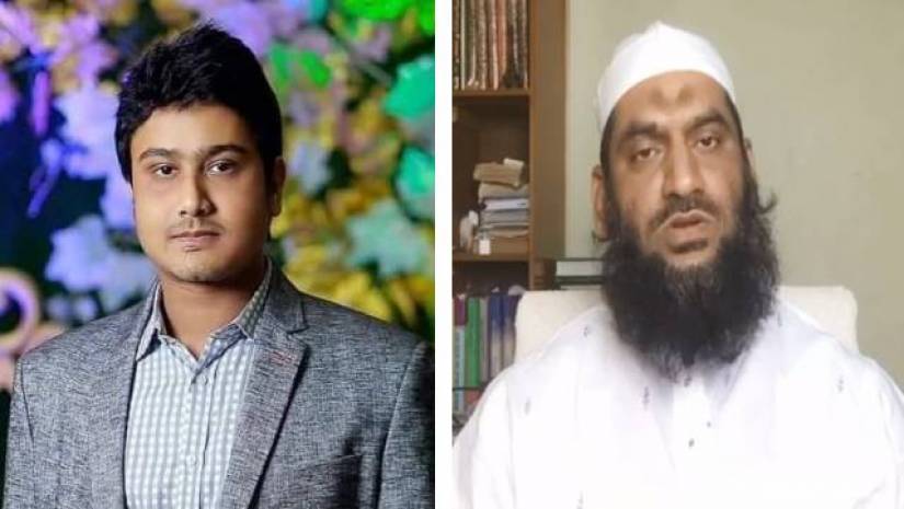 ছাত্রলীগ সভাপতি আল-নাহিয়ান খান জয় ও বাংলাদেশ খেলাফত মজলিসের যুগ্ম মহাসচিব মাওলানা মামুনুল হক