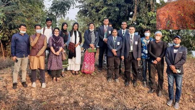 সম্ভাব্য প্রত্ন-সম্পদ সমৃদ্ধ ক্ষেত্র পরিদর্শন