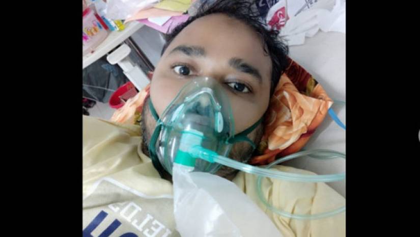 হাসপাতালে ভর্তি থাকাকালীন সময়ে শারাফুল