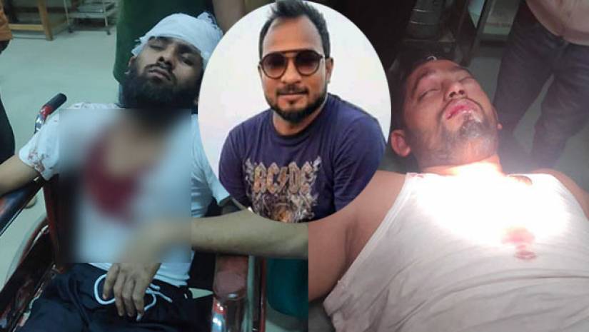 ছাত্রলীগ নেতা জয় (গোলবৃত্তে)