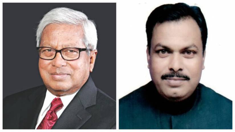 ব্র্যাক প্রতিষ্ঠাতা স্যার ফজলে হাসান আবেদ (বামে) ও প্রাথমিক ও গণশিক্ষা প্রতিমন্ত্রী মো. জাকির হোসেন