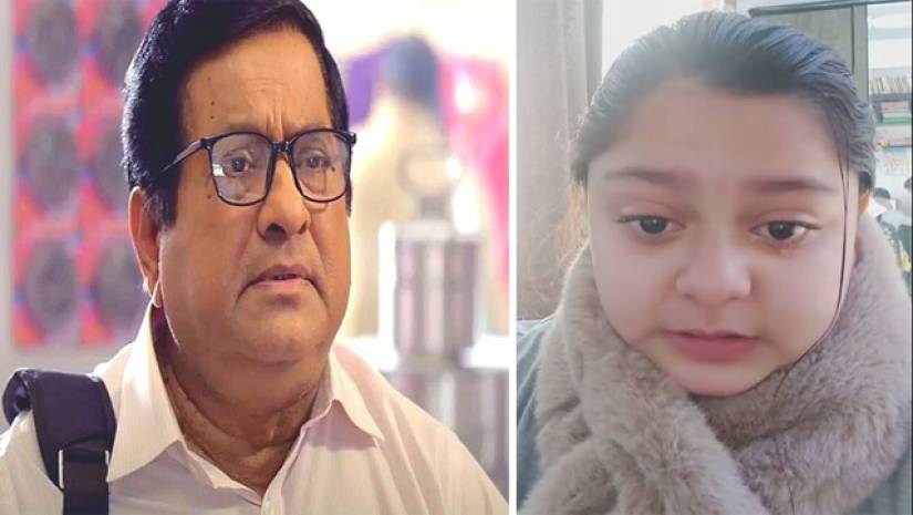 আব্দুল কাদের ও তার নাতনি সিমরিন লুবাবা