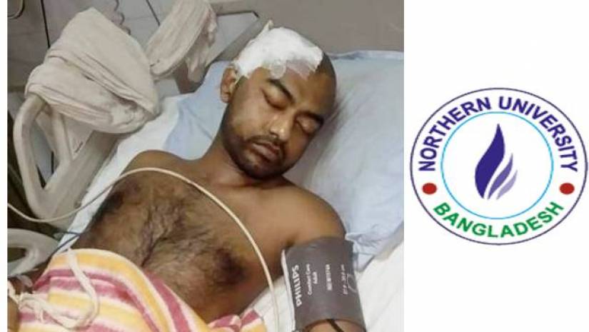 ট্রাকের ধাক্কায় গুরুতর আহত নর্দান ছাত্র, সাহায্য আবেদন