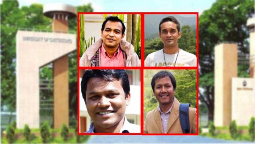 গবেষকদলে নেতৃত্ব দেয়া চবি শিক্ষকরা