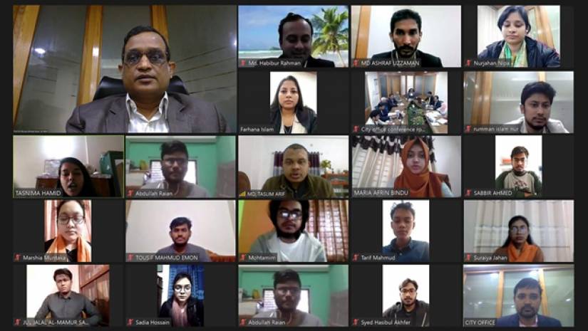 ভার্চুয়াল অনুষ্ঠানে ভিসিসহ অন্যান্যরা