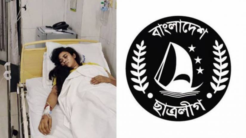 হাসপাতালের বিছনায় তন্বী 