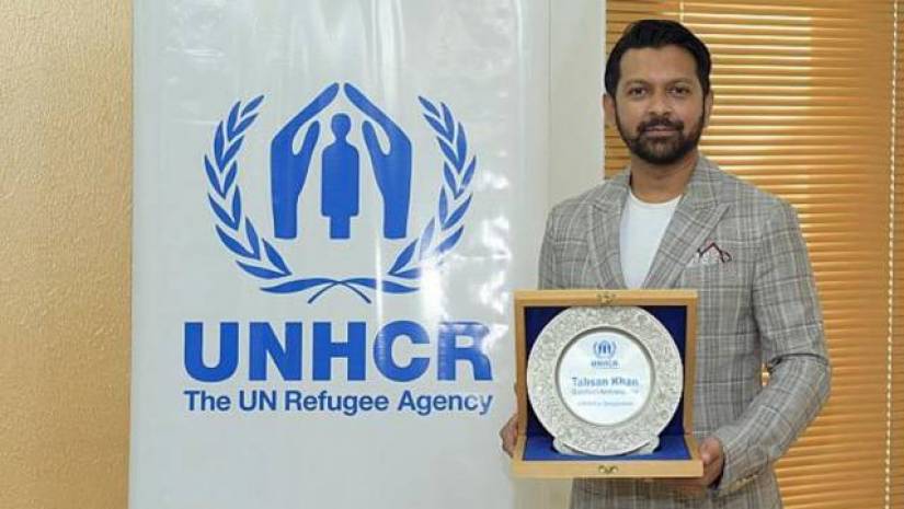 জাতিসংঘের শরণার্থী সংস্থার শুভেচ্ছা দূত হলেন তাহসান