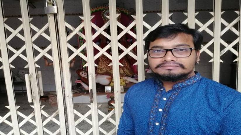 দেশের প্রথম অব্রাহ্মণ পুরুষ পুরোহিত ঢাবি ছাত্র অজয়