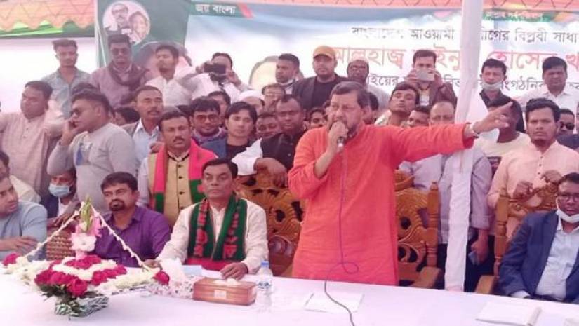 মাথায় কাফনের কাপড় বেঁধে বিএনপি-জামায়াত ঠেকাবে যুবলীগ