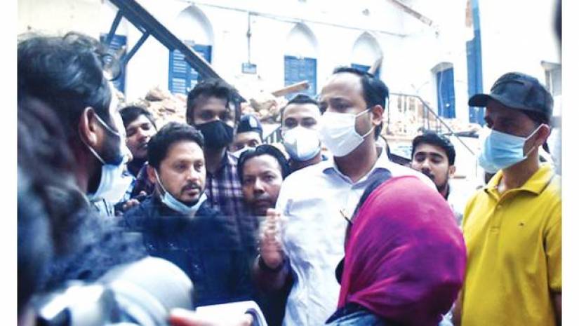 সেনগুপ্তের বাড়ি ভাঙার বিষয়টি প্রধানমন্ত্রীর নজরে আনব: নওফেল