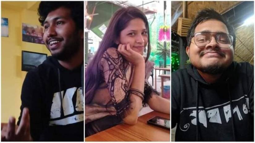 চ্যাম্পিয়ন দল শাহজালাল বিজ্ঞান ও প্রযুক্তি বিশ্ববিদ্যালয় ডিবেটিং সোসাইটির সদস্যরা