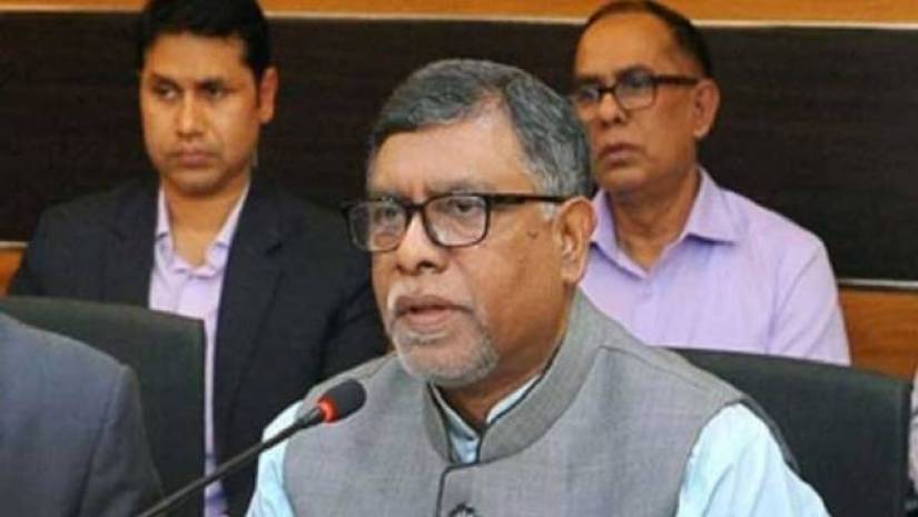 স্বাস্থ্যমন্ত্রী জাহিদ মালেক