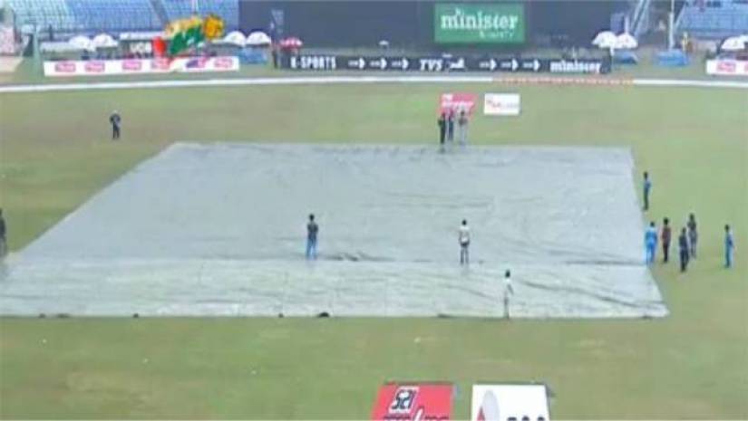 বেরসিক বৃষ্টিতে বন্ধ বাংলাদেশ-ওয়েস্ট ইন্ডিজ ম্যাচ