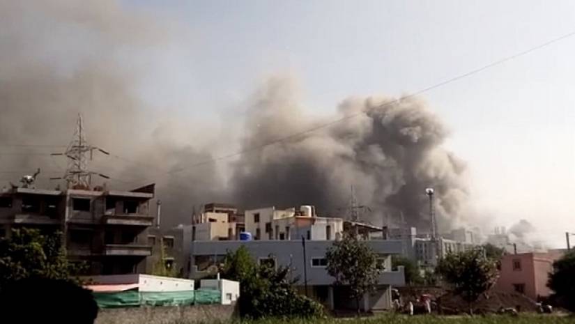 ভারতের সেরাম ইনস্টিটিউটে আগুন