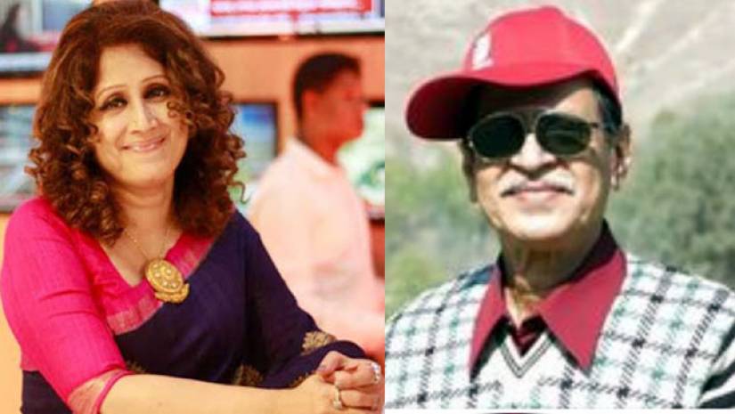 সামিয়া রহমান ও তার বাবা কাজী মাহমুদুর রহমান