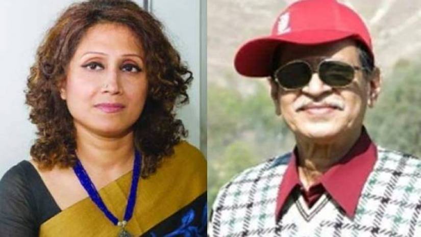 সামিয়া রহমান ও তার বাবা কাজী মাহমুদুর রহমান