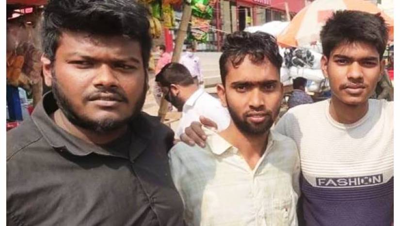 মুক্তি পাওয়া তিন শিক্ষার্থী