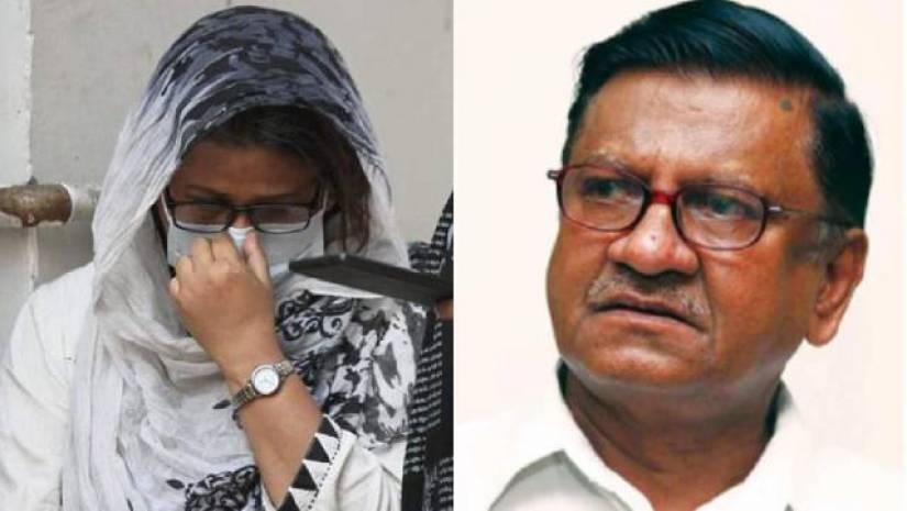 দীপনের স্ত্রী রাজিয়া রহমান ও বাবা আবুল কাসেম ফজলুল হক