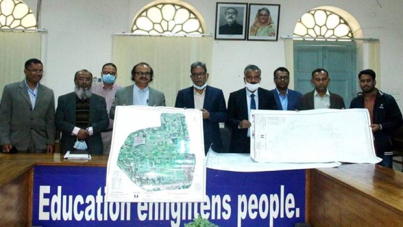 জবির নতুন ক্যাম্পাসের ডিজিটাল নকশা প্রণয়ন