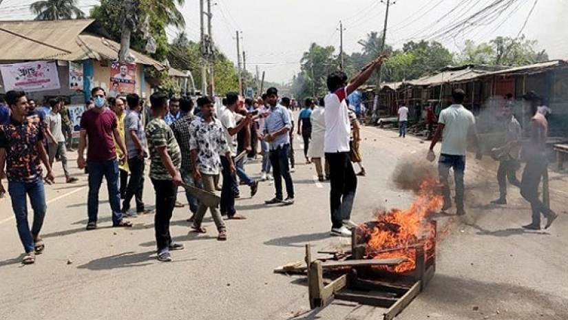 হবিগঞ্জে ছাত্রদল-পুলিশের সংঘর্ষ