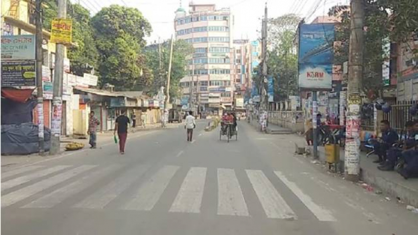 ব্রাহ্মণবাড়িয়ায় শান্তিপূর্ণ হরতাল পালিত হচ্ছে 