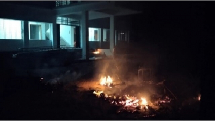 যেভাবে সালথা থানায় হামলা ও সংঘর্ষের সূত্রপাত