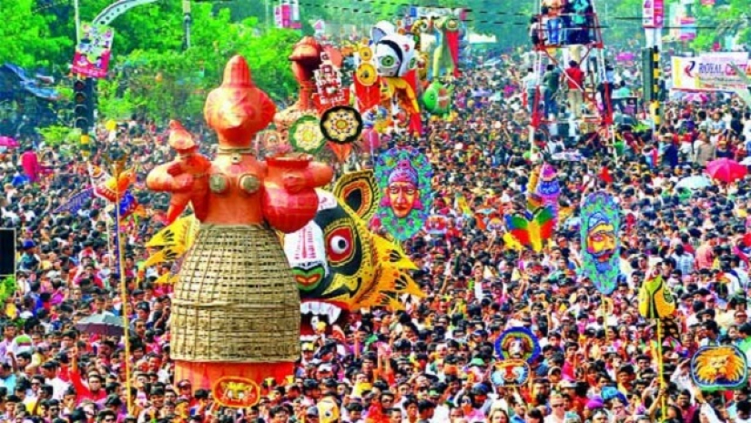 করোনার কারণে আজ হচ্ছে না মঙ্গল শোভাযাত্রা