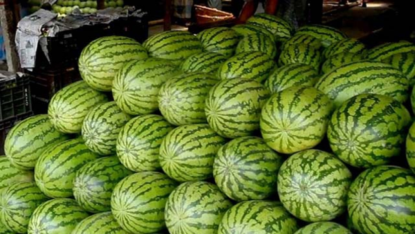 কেজি প্রতি সাড়ে ৫ টাকার তরমুজ ঢাকায় ৫০ টাকা