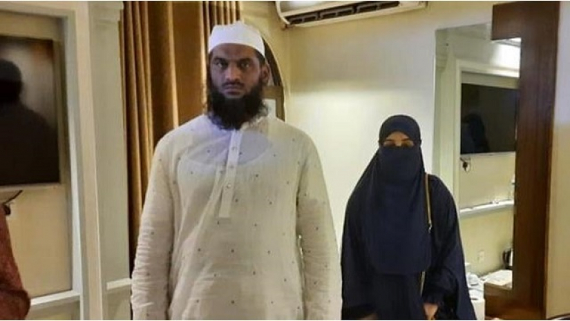 মামুনুল হক ও কথিত দ্বিতীয় স্ত্রী জান্নাত আরা ঝর্ণা