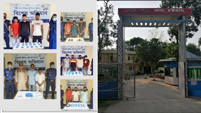 এক মাসে ৪ কোটি টাকার মাদক উদ্ধার, আটক ৪৩