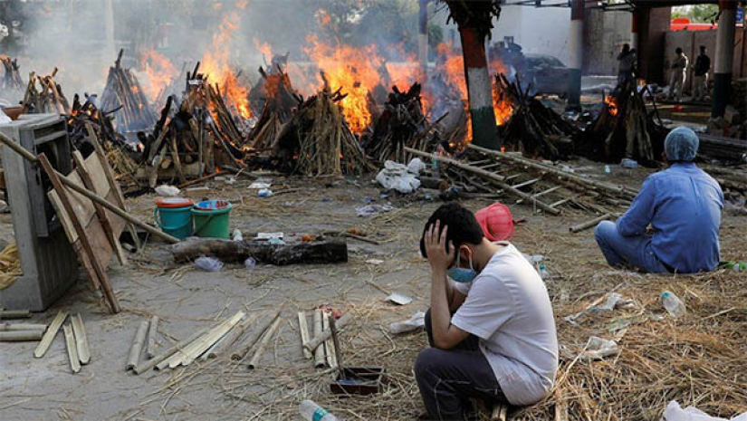 করোনাভাইরাস মহামারিতে বিপর্যস্ত ভারত