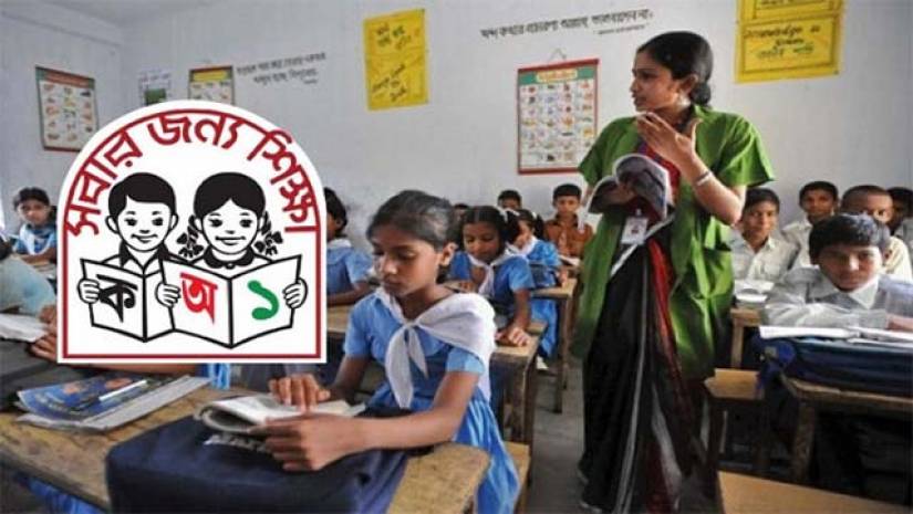 প্রাথমিক বিদ্যালয়ের একটি শ্রেণিকক্ষ