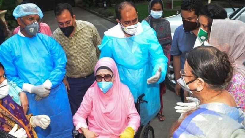 বিএনপি চেয়ারপারসন বেগম খালেদা জিয়া