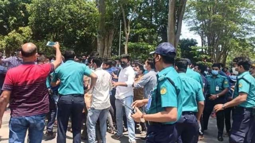 রাবিতে সংঘর্ষ