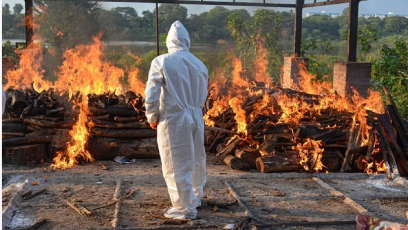ভারতে করোনায় আক্রান্ত ও মৃত্যুর নতুন রেকর্ড