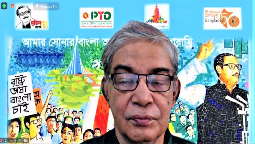 ডাক ও টেলিযোগাযোগ মন্ত্রী মোস্তাফা জব্বার