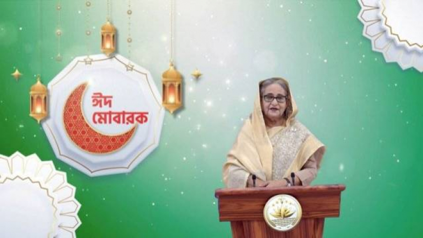 আমরা স্বাস্থ্যবিধি মেনে ঈদ উদযাপন করবো: জাতির উদ্দেশ্যে প্রধানমন্ত্রী